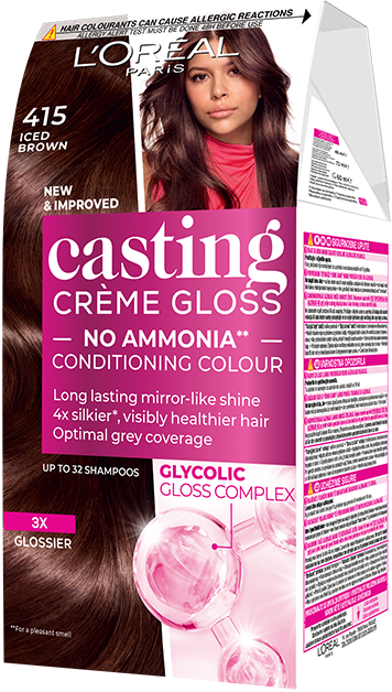 L'Oreal Paris Casting Crème Gloss 415 Pepeljastosmeđa