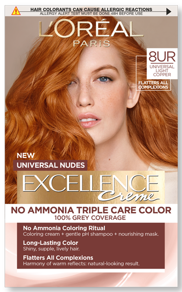 Trajna boja za kosu 8UR svetlo bakarna