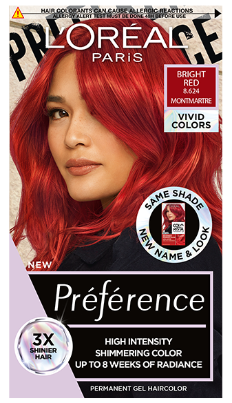 L'Oreal Paris Preference VIVIDS 8.624 Intenzivno crvena