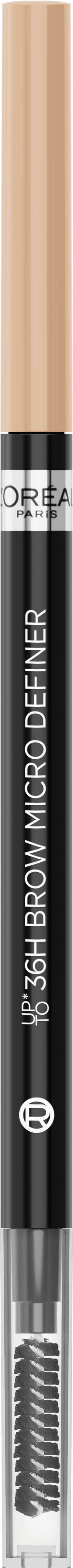 L'Oreal Paris Brow Micro Definer olovka za obrve Light Blonde