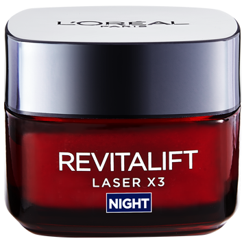 Revitalift Laser Noćna kremasta maska za lice protiv bora